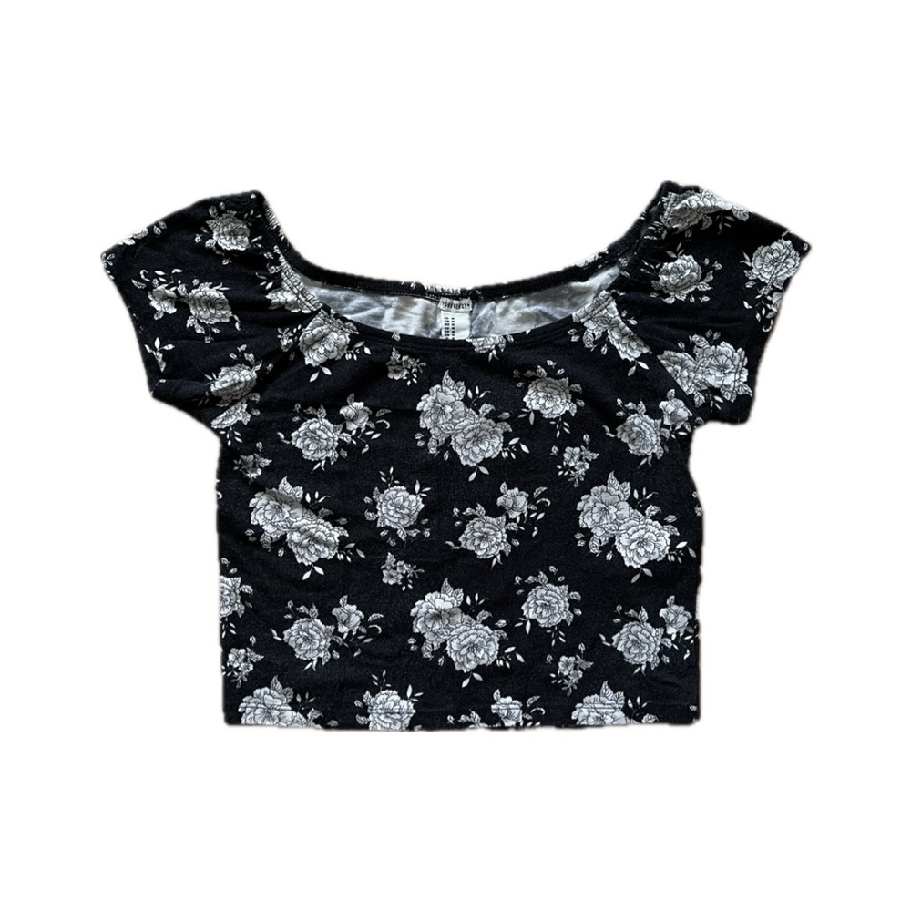Forever 21 Floral Crop Top